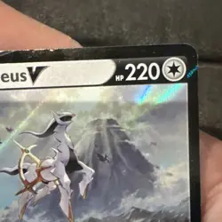 Pokemon TCG Arceus V SWSH204 Sword & Shield Black Star Promos LIGHT PLAY - Image 3