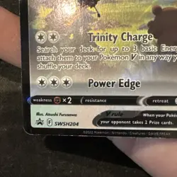 Pokemon TCG Arceus V SWSH204 Sword & Shield Black Star Promos LIGHT PLAY - Image 5