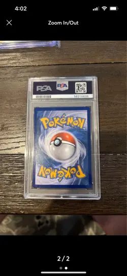 2014 pokemon xy m charizard ex Flashfire PSA 9 - Image 2