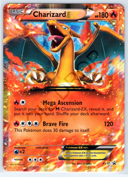 Pokemon TCG Charizard-EX XY Black Star Promo XY17 JUMBO OVERSIZED - Image 1