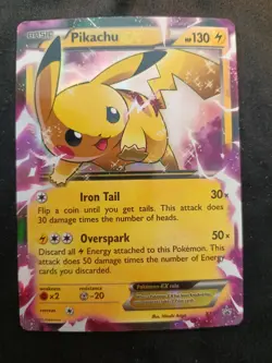 PIKACHU EX - XY84 PROMO - POKEMON - LP/MP - Image 1
