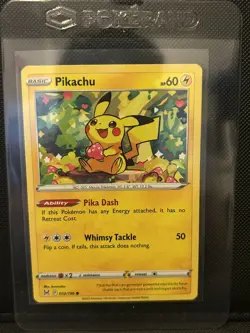 Pikachu - 52/196 - Lost Origins - 2022 - Pokemon - NM - Image 1