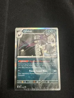 Pokemon TCG - Chaos Rising (CRI) Crobat Stamped Promo Build & Battle Sealed Deck - Image 1