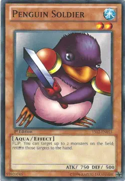 Penguin Soldier - YS12-EN015 - Common - 1st Edition - Lightly Played - Image 1