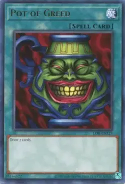 Pot of Greed - LOB-EN119 - Rare - Unlimited 25th Anniversary Edition - Lightly P - Image 1