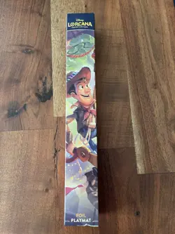 Disney Lorcana TCG Foil Playmat Woody Buzz Lightyear Toy Story - Image 1