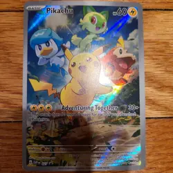 Pikachu 027 Sv: Scarlet & Violet Promo Cards Holo - Image 1