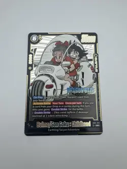 Bulma/Son Goku Childhood SR SB01-057 Manga Booster Dragon Ball Card English NM - Image 1