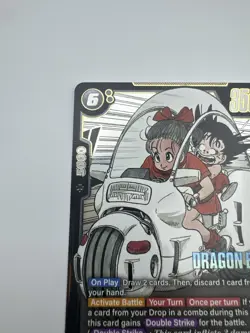 Bulma/Son Goku Childhood SR SB01-057 Manga Booster Dragon Ball Card English NM - Image 2