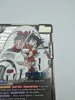 Bulma/Son Goku Childhood SR SB01-057 Manga Booster Dragon Ball Card English NM - Image 3