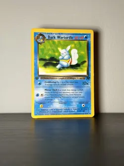Dark Wartortle - Team Rocket 46/82 - 1st Edition - WOTC - Pokemon Card - Image 1