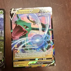 Pokemon TCG 3-Card Holo V Lot: Gengar V Serperior V Rayquaza V (2021) - Image 4