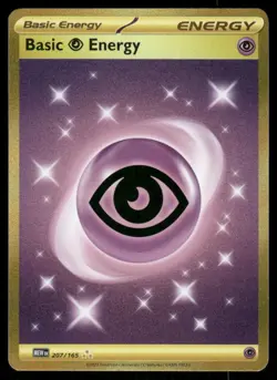 Pokemon Cards Basic Psychic Energy 207/165 151 Hyper Rare NM *3 - Image 1