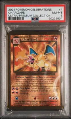 Charizard (Celebrations Metal Card) 004/102 Miscellaneous Cards & Products Holo - Image 1