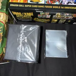 Dragon Ball Fusion World 1st Anniversary - Box, card holder, and sleeve NO PROMO - Image 4