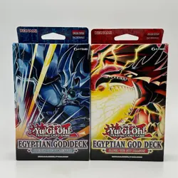 Yugioh EGYPTIAN GOD DECK: 1ST EDITION SLIFER & OBELISK 80 CARDS NEW SEALED!🔥 - Image 1