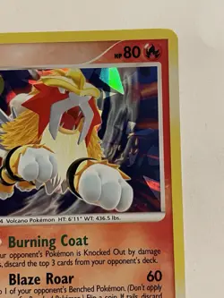 Entei, 4/132, Miscellaneous Cards & Products, PROMO, Cracked Ice Holo, LP - Image 3