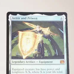 Aettir and Priwen 253 Foil Final Fantasy FIN MTG NM - Image 2