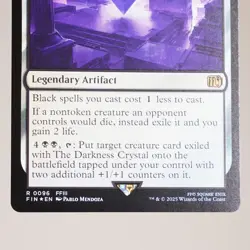 The Darkness Crystal 96 Foil Final Fantasy FIN MTG NM - Image 3
