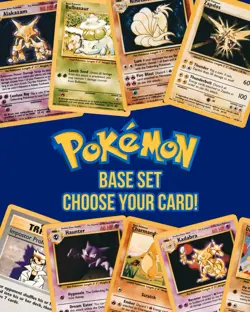 Pokemon Base Set Common Uncommon Rare UNLIMITED MP / LP / NM - Pick your cards - Image 1