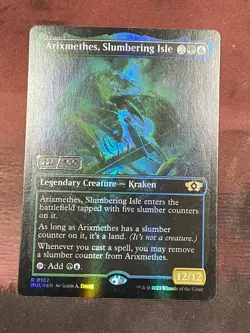 MTG ARIXMETHES, SLUMBERING ISLE SERIALIZED 228/500 - Image 1