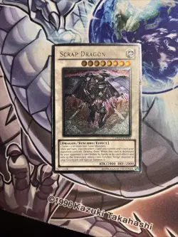 (HE) Yugioh Scrap Dragon DREV-EN043 Ultimate Rare Unlimited MP/HP - Image 1