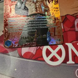 One Piece CCG Portage D Ace Red Manga 3rd Anniversary Alt Art Op13-119 Sec - Image 4