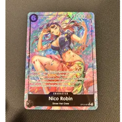 Namco One Piece CCG Nico Robin OP12-087 Legacy Master Alt Art Foil SR 7000 - Image 1