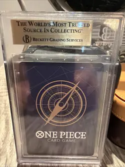 2025 One Piece Promos #OP12015 Monkey D Luffy SR Treasure Cup Top 64 BGS 9.5 - Image 2