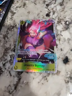 One Piece CCG - Jewelry Bonney SR OP08-105 - Two Legends - English - Image 1