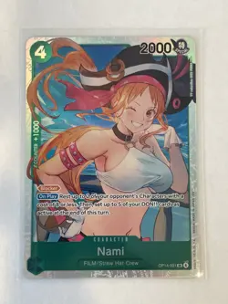 One Piece TCG English OP14-031 Nami SR Foil - Image 1