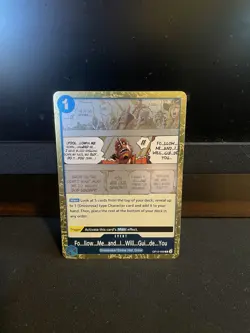 Follow Me and I Will Guide You OP10-059 Royal Blood One Piece NM - Image 1