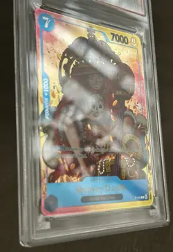 2024 One Piece EN Monkey D. Luffy Convention Exclusive Foil! #043 - PSA Gem 10 - Image 4