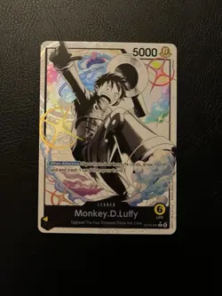 Monkey D. Luffy ST29-001 Alt Art Leader (Parallel) One Piece TCG - Image 1