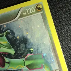 SWIRL 🌀💫 Rayquaza XY64 Black Star Promo Cosmos Holo 2015 Nintendo Pokemon Card - Image 2