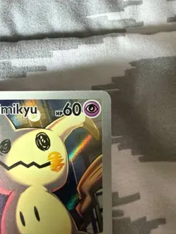 Pokemon Team Rocket's Mimikyu 238/217 ASC Rare Full Art Holo Psychic Card - Image 3