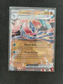 Greninja ex (GameStop Metal Card) 106/167 Promo - Image 1