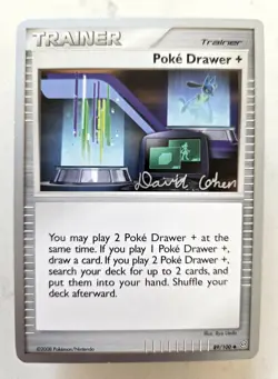 Poke Drawer 89/100 2009 World Championship Pokemon Card Lucario Tcg - Image 1