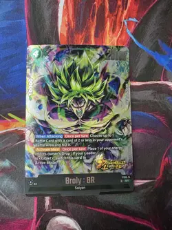 Dragon Ball Super Broly : BR SR Foil Super Rare FS10-14 Battle Card English - Image 2