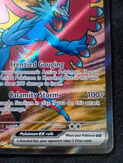 Roaring Moon ex 229/182 SIR Paradox Rift Pokemon Card *NM* - Image 5