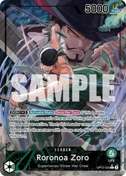 Roronoa Zoro (Alternate Art) [OP12 - OP12-020] - NM [Foil] TCG One Piece - Image 1