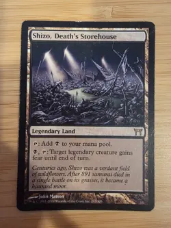 Shizo, Death's Storehouse Champions of Kamigawa Magic The Gathering MTG USA - Image 1