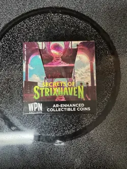 MTG - Box Of 5 Secrets of Strixhaven AR-Enhanced Collectible Coin NEW PINFINITY - Image 4
