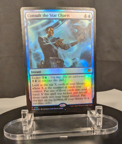 MTG Consult the Star Charts FOIL NM Edge of Eternities EOE #0051 Rare - Image 1