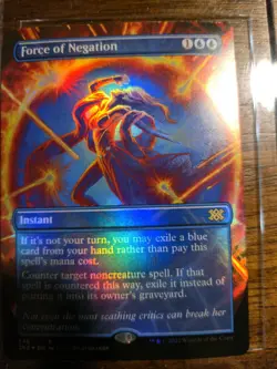 Force of Negation (Borderless) Double Masters 2022 Foil - Image 1