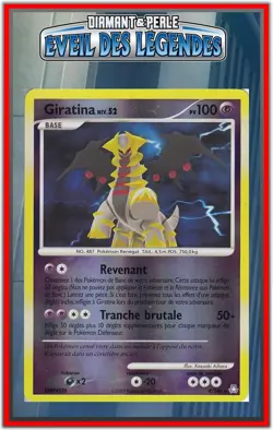 Giratina Reverse - DP06:Eveil des Legendes - 4/146 - Carte Pokemon Francaise - Image 1