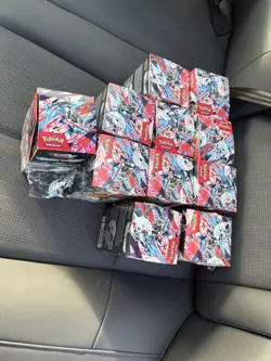 Pokemon TCG Mega Evolution Chaos Rising Half Booster Box SEALED 18 Packs x11 - Image 2