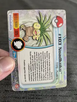 Pokemon TOPPS #103 Noadkoko Francais Occasion - Image 3