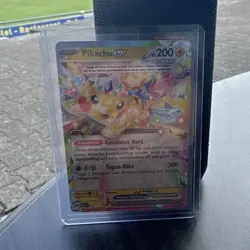 Pokemon TCG Pikachu ex KP 200 Holo Deutsch Krafte im Einklang 057/182 - Image 1