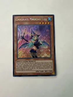 Yugioh - Chocolate Magician Girl - Secret - 1st - MVP1-ENS52 - NM - Image 1